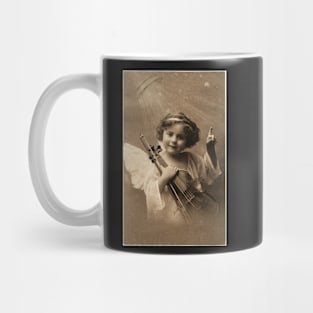 Antique Little Angel Girl Mug